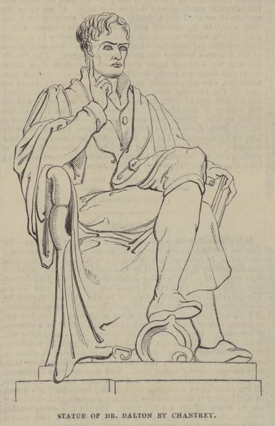 Statue von Dr. Dalton von Chantrey von English School