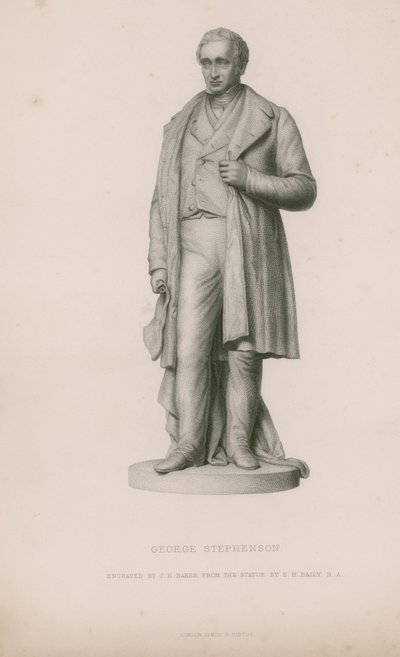 Statue von George Stephenson von English School
