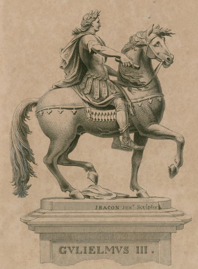 Statue von König Wilhelm III. auf dem St. James