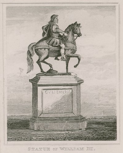 Statue von König Wilhelm III. auf dem St. James
