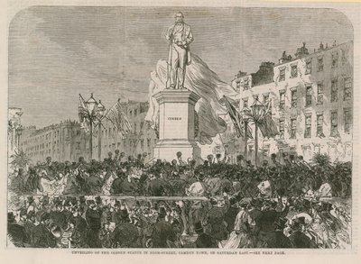 Statue von Richard Cobden von English School