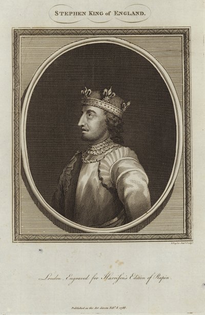 König Stephan von England von English School