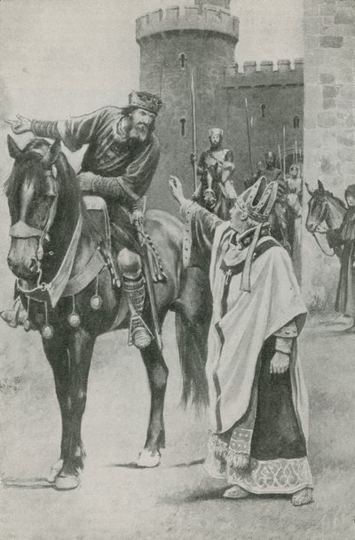 Stephen Langton warnt König John von English School