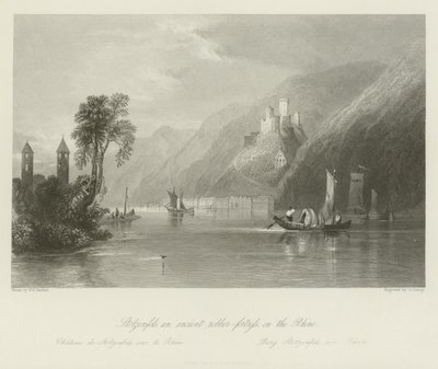 Stolzenfels, eine alte Räuberfestung am Rhein von English School
