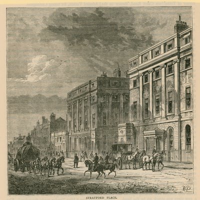 Stratford Place, London von English School