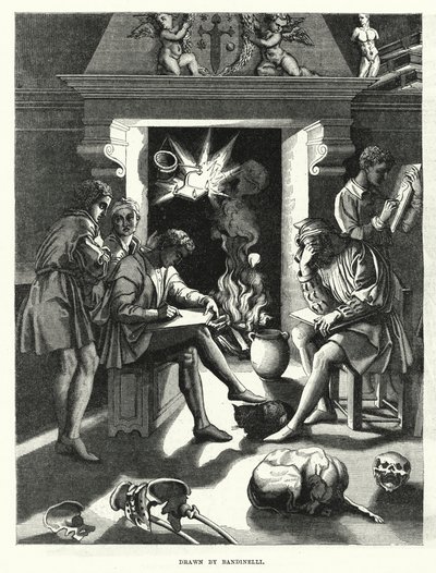 Studio von Baccio Bandinelli im sechzehnten Jahrhundert von English School