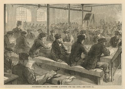 Vorschlag für Mr. Forster: eine Schule für alte Jungen von English School