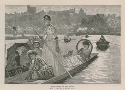 Sommerzeit am Fluss von English School