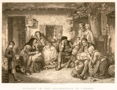 Sonntag in den Hinterwäldern Kanadas von English School