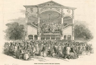 Surrey Zoologische Gärten, Kennington, London: das neue Orchester von English School
