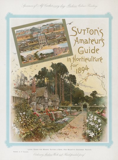 Suttons Amateurführer in der Gartenbaukunst für 1894 von English School