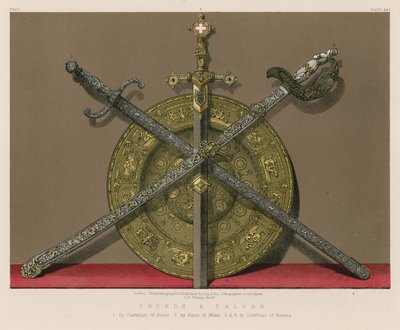 Schwerter und Salver von English School