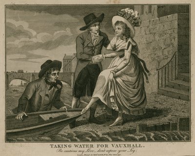 Wasser nehmen für Vauxhall - sei vorsichtig, meine Liebe... zeige nicht dein Bein von English School