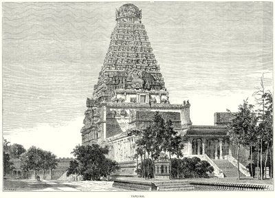 Tanjore (Gravur) von English School