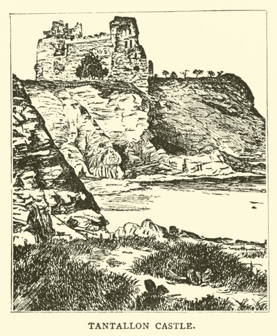 Tantallon Castle von English School
