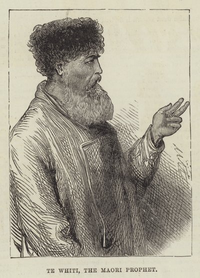 Te Whiti, der Maori-Prophet von English School