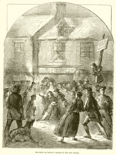 Teekrawalle in Boston: Tod des Jungen Snider von English School