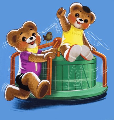 Teddybären (mit versteckten Objekten) von English School