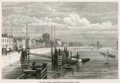 Thames Embankment in Chelsea von English School