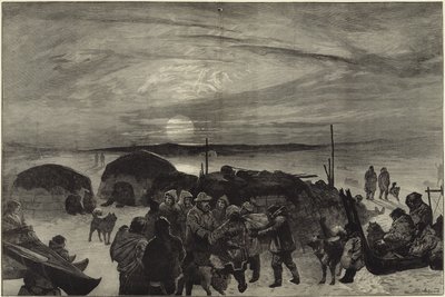 Die amerikanische Franklin-Suchexpedition von English School