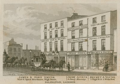 Das Angel Inn, Islington von English School