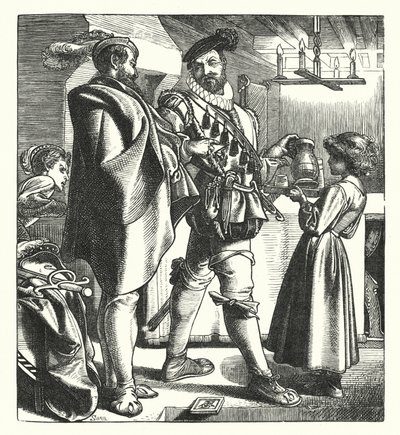 Der Apparitor des Geheimen Tribunals von English School