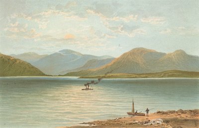 Die Ardgower Berge von Ballachulish von English School