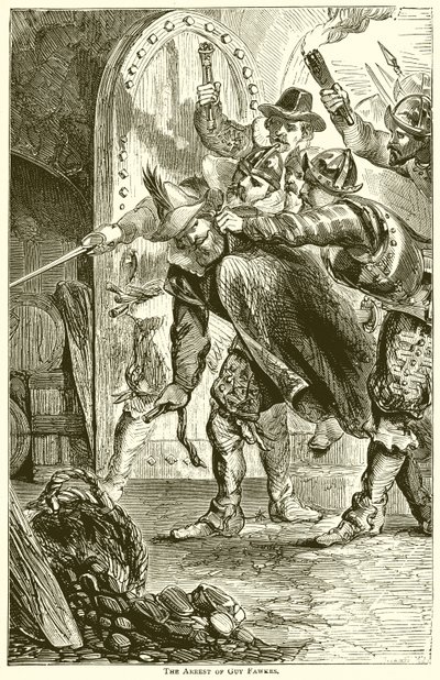 Die Verhaftung von Guy Fawkes von English School