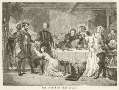 Die Verhaftung von John Brown von English School