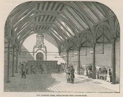 Das Heim der Handwerker, Spitalfields - Der Kaffeeraum von English School