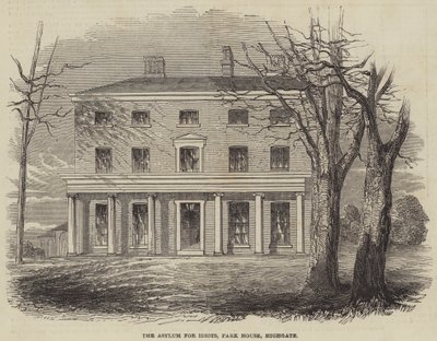 Das Asyl für Idioten, Park House, Highgate von English School