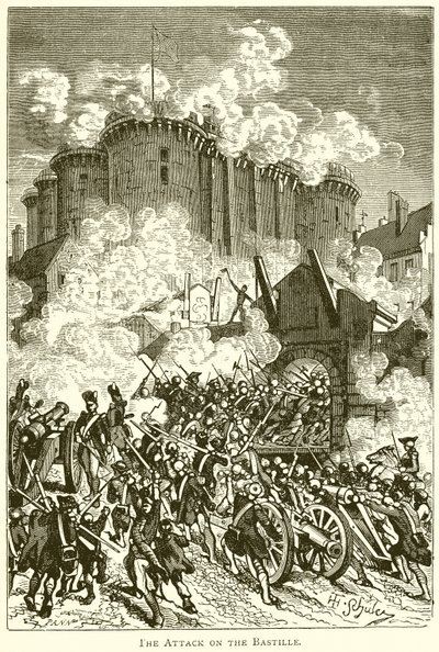 Der Angriff auf die Bastille von English School