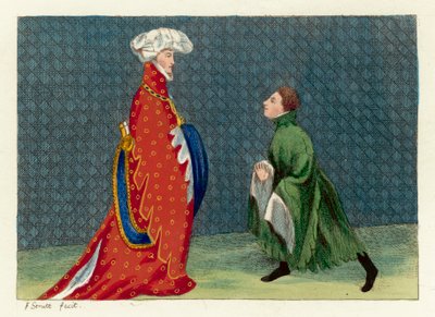 Der Autor erweist einem Gascoigne-Ritter seine Ehre von English School