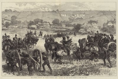 Die Herbstkampagne, Sir Charles Staveleys Truppe greift Sir Hope Grants Position auf dem Hog