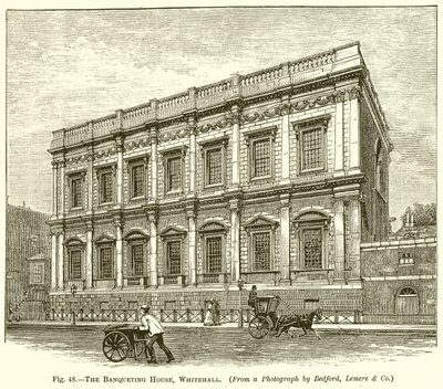 Das Banketthaus, Whitehall von English School
