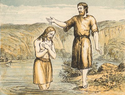 Die Taufe Jesu von English School