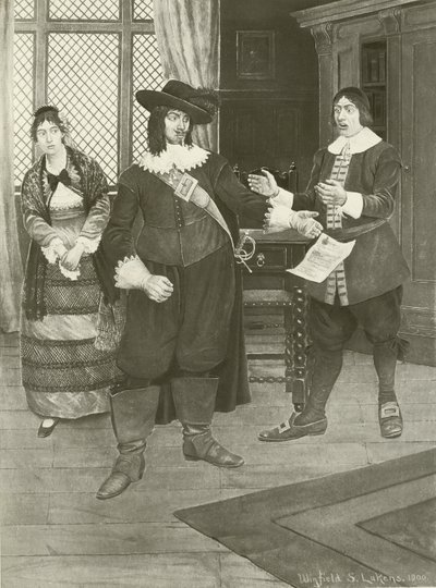 Der Barbier von Sevilla, Akt I Szene xi (Gravur) von English School