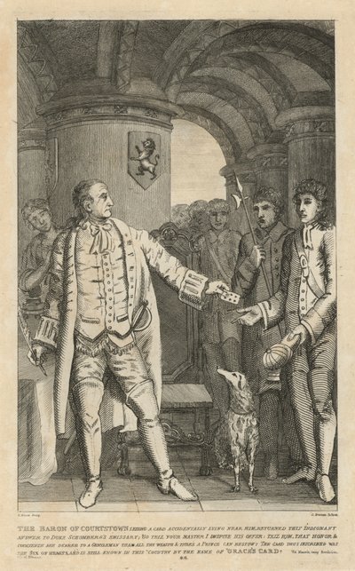 Der Baron von Courtstown gab diese empörte Antwort an den Gesandten von Herzog Schomberg von English School