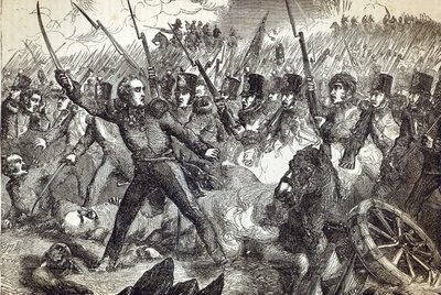 Die Schlacht von Alma, Illustration aus 