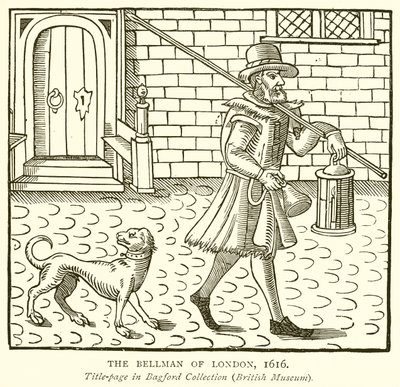 Der Nachtwächter von London, 1616 von English School