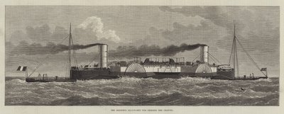 Das Bessemer-Salon-Schiff für die Kanalüberquerung (Stich) von English School