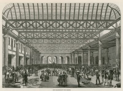Der Billingsgate-Fischmarkt von English School