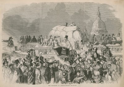Die Blockade der London Bridge von English School