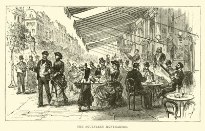 Der Boulevard Montmartre von English School