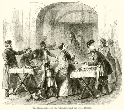 Die Brothändler von St. Petersburg und der Große Basar von English School