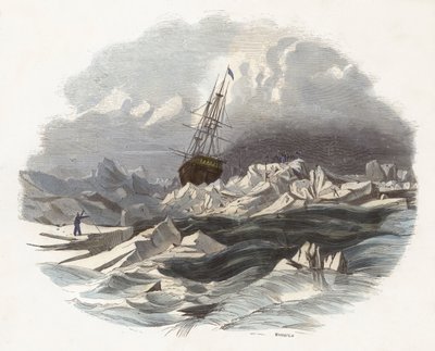 Das Brechen der Eisschollen von English School