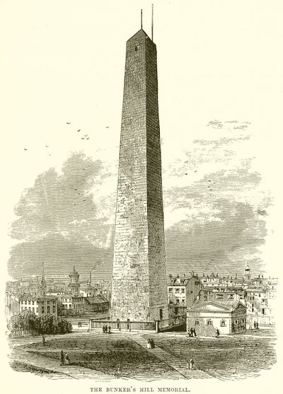 Das Bunkers Hill Denkmal von English School