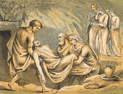 Das Begräbnis von Jesus von English School