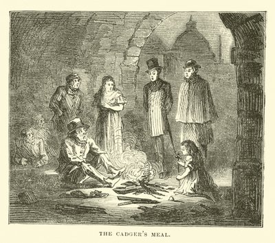 Die Mahlzeit der Bettler von English School