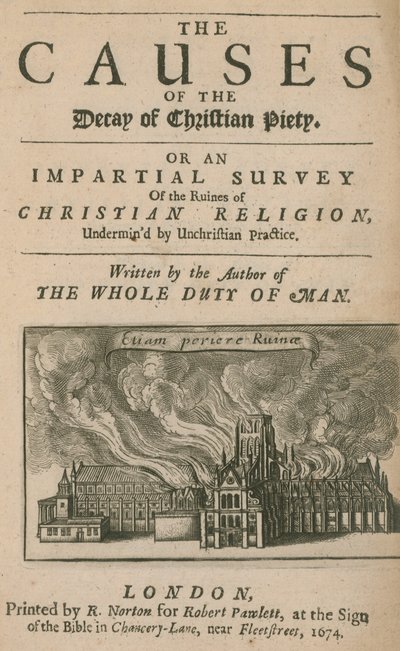Die Ursachen des Verfalls der christlichen Frömmigkeit von English School